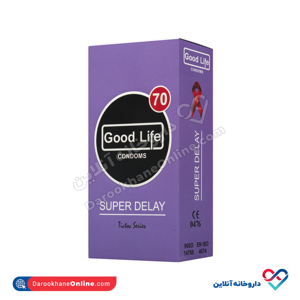 کاندوم گودلایف مدل Super Delay خاردار 12 عددی - Image 1